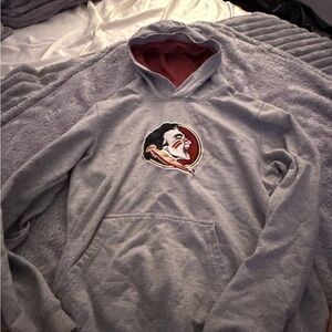 Gray fsu hoodie